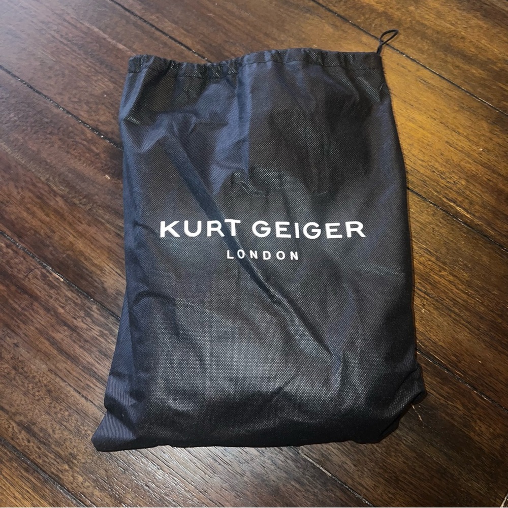 Kurt Geiger Kensington Red Quilted Crossbody Bag - Picture 7 of 7